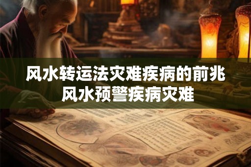 风水转运法灾难疾病的前兆 风水预警疾病灾难