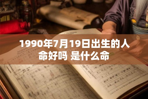 1990年7月19日出生的人命好吗 是什么命 1990年7月19日出生的人命好吗 是什么命