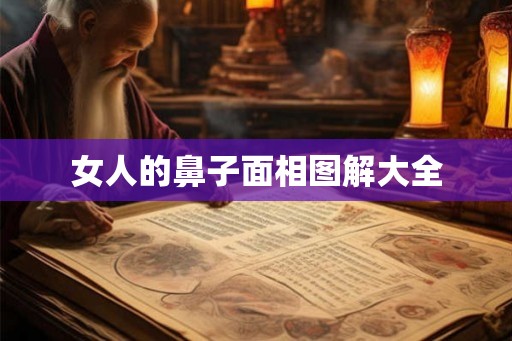 女人的鼻子面相图解大全
