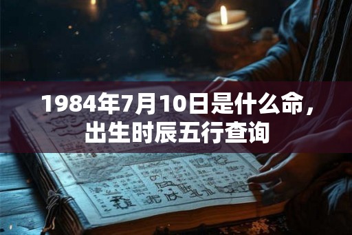 1984年7月10日是什么命,出生时辰五行查询 1984年7月10日是什么命,出生时辰五行查询