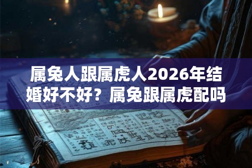 属兔人跟属虎人2026年结婚好不好？属兔跟属虎配吗？
