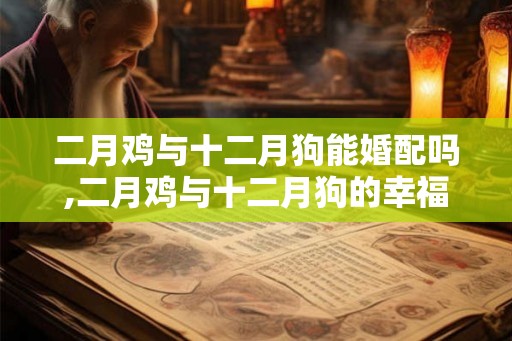 二月鸡与十二月狗能婚配吗,二月鸡与十二月狗的幸福生活