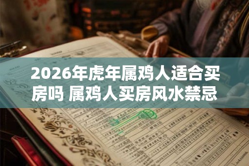 2026年虎年属鸡人适合买房吗 属鸡人买房风水禁忌