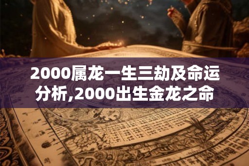 2000属龙一生三劫及命运分析,2000出生金龙之命