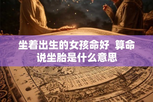 坐着出生的女孩命好  算命说坐胎是什么意思