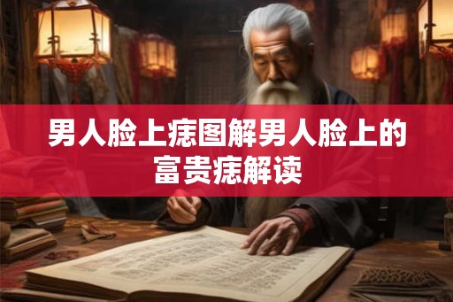 男人脸上痣图解男人脸上的富贵痣解读 男人脸上痣图解男人脸上的富贵痣解读
