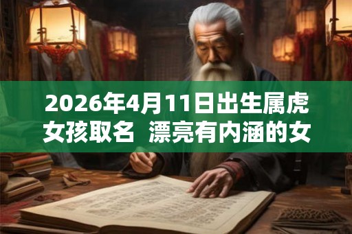 2026年4月11日出生属虎女孩取名  漂亮有内涵的女孩名字