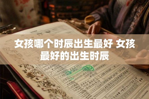 女孩哪个时辰出生最好 女孩最好的出生时辰 女孩哪个时辰出生最好 女孩最好的出生时辰