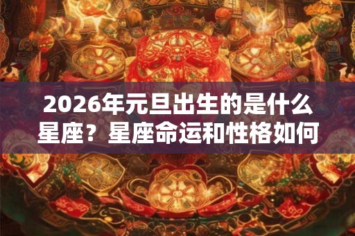 2026年元旦出生的是什么星座？星座命运和性格如何？