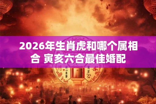 2026年生肖虎和哪个属相合 寅亥六合最佳婚配