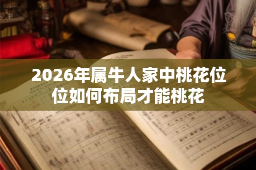 2026年属牛人家中桃花位位如何布局才能桃花 2026年属牛人家中桃花位位如何布局才能桃花