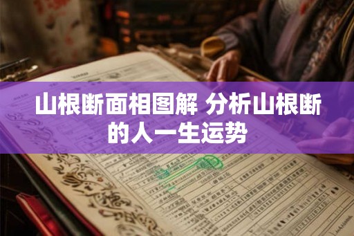 山根断面相图解 分析山根断的人一生运势 山根断面相图解 分析山根断的人一生运势