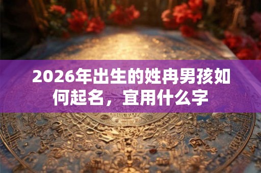 2026年出生的姓冉男孩如何起名，宜用什么字