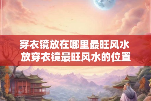 穿衣镜放在哪里最旺风水 放穿衣镜最旺风水的位置