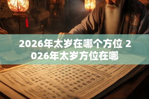 2026年太岁在哪个方位 2026年太岁方位在哪 2026年太岁在哪个方位 2026年太岁方位在哪
