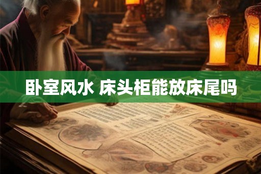 卧室风水 床头柜能放床尾吗 卧室风水 床头柜能放床尾吗