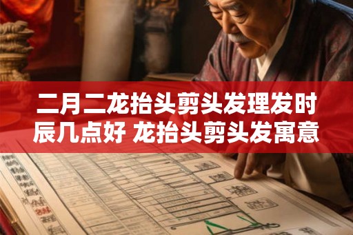 二月二龙抬头剪头发理发时辰几点好 龙抬头剪头发寓意