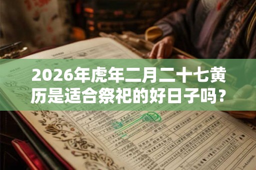 2026年虎年二月二十七黄历是适合祭祀的好日子吗？
