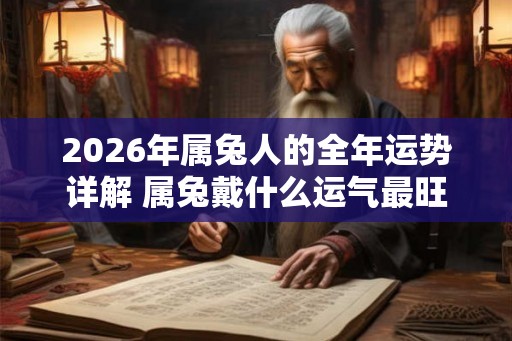2026年属兔人的全年运势详解 属兔戴什么运气最旺 2026年属兔人的全年运势详解 属兔戴什么运气最旺