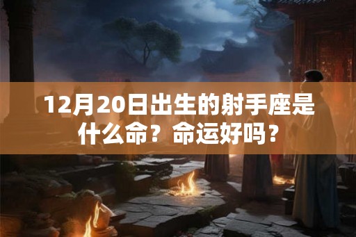 12月20日出生的射手座是什么命?命运好吗? 12月20日出生的射手座是什么命?命运好吗?