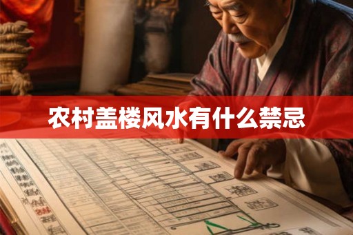 农村盖楼风水有什么禁忌