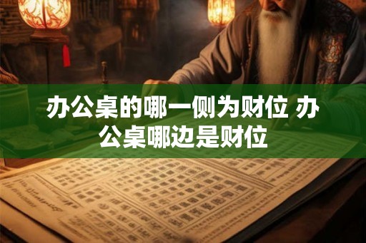 办公桌的哪一侧为财位 办公桌哪边是财位