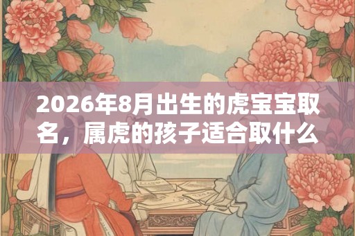2026年8月出生的虎宝宝取名,属虎的孩子适合取什么名字 2026年8月出生的虎宝宝取名,属虎的孩子适合取什么名字