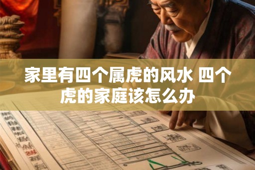 家里有四个属虎的风水 四个虎的家庭该怎么办