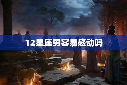12星座男容易感动吗