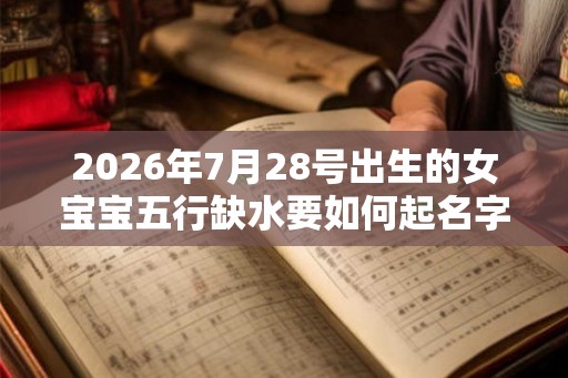 2026年7月28号出生的女宝宝五行缺水要如何起名字