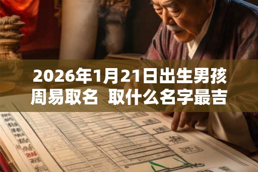 2026年1月21日出生男孩周易取名  取什么名字最吉利