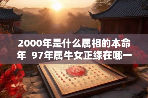 2000年是什么属相的本命年 97年属牛女正缘在哪一年 2000年是什么属相的本命年 97年属牛女正缘在哪一年