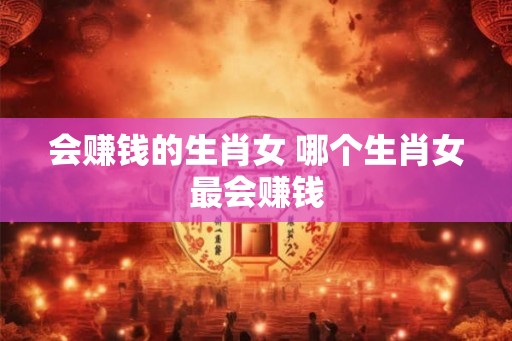 会赚钱的生肖女 哪个生肖女最会赚钱