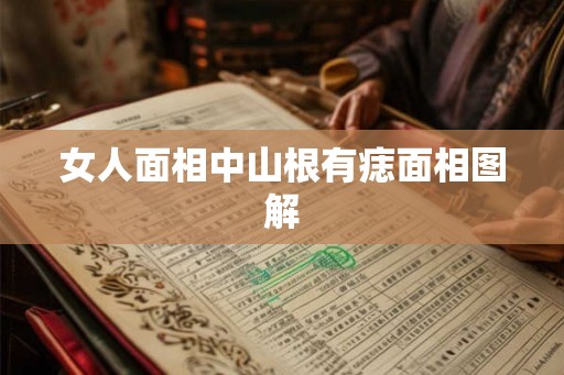 女人面相中山根有痣面相图解