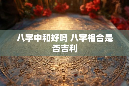 八字中和好吗 八字相合是否吉利 八字中和好吗 八字相合是否吉利