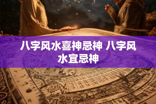 八字风水喜神忌神 八字风水宜忌神