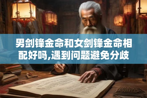 男剑锋金命和女剑锋金命相配好吗,遇到问题避免分歧