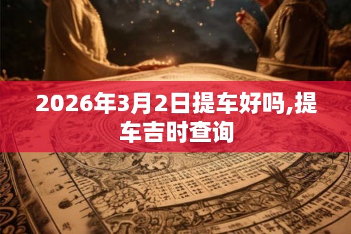 2026年3月2日提车好吗,提车吉时查询 2026年3月2日提车好吗,提车吉时查询