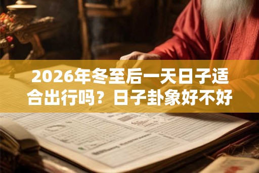 2026年冬至后一天日子适合出行吗？日子卦象好不好？