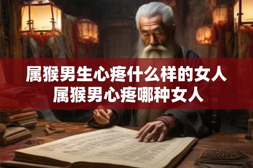 属猴男生心疼什么样的女人 属猴男心疼哪种女人