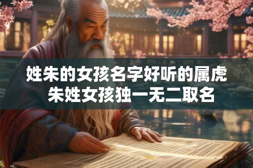 姓朱的女孩名字好听的属虎  朱姓女孩独一无二取名