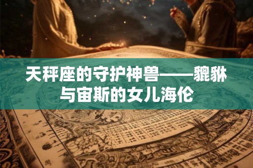 天秤座的守护神兽——貔貅与宙斯的女儿海伦