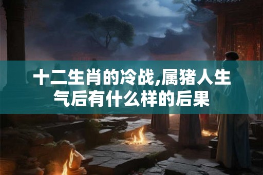 十二生肖的冷战,属猪人生气后有什么样的后果