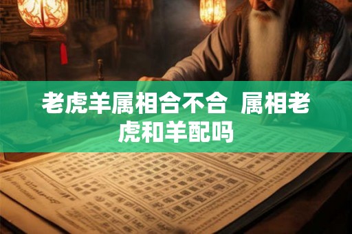 老虎羊属相合不合  属相老虎和羊配吗