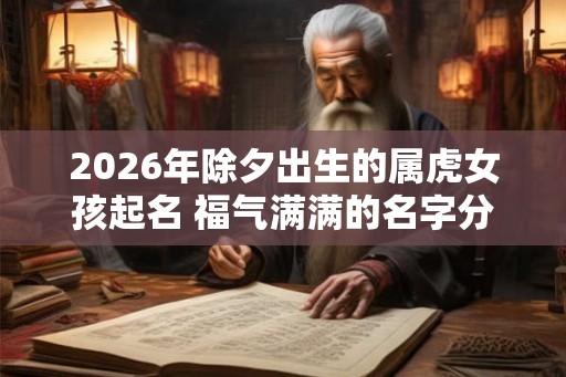 2026年除夕出生的属虎女孩起名 福气满满的名字分析
