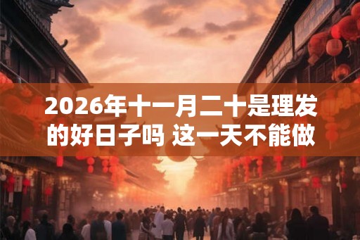 2026年十一月二十是理发的好日子吗 这一天不能做什么