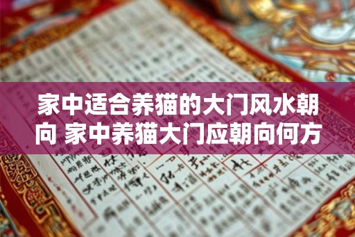 家中适合养猫的大门风水朝向 家中养猫大门应朝向何方