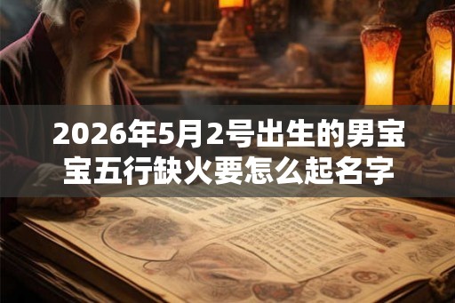 2026年5月2号出生的男宝宝五行缺火要怎么起名字 2026年5月2号出生的男宝宝五行缺火要怎么起名字