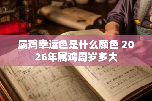 属鸡幸运色是什么颜色 2026年属鸡周岁多大 属鸡幸运色是什么颜色 2026年属鸡周岁多大