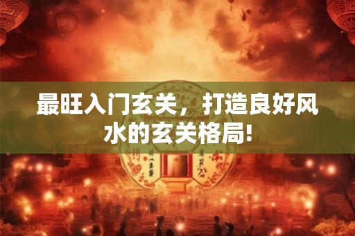 最旺入门玄关，打造良好风水的玄关格局!
